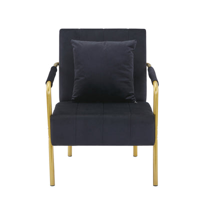 US Local Modern Velvet Accent Chair For Living Room