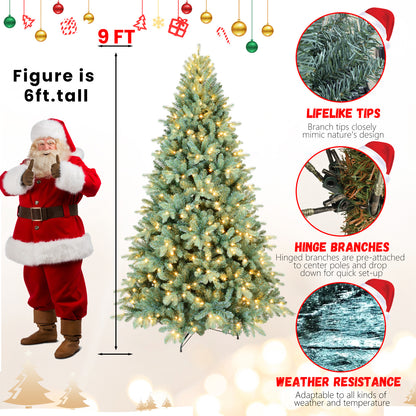 US Local PE, PVC Christmas Tree, Christmas Decorations, With Lights