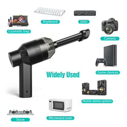 US Local USB Keyboard Vacuum Cleaner Cordless Computer Cleaners Rechargeable with Cleaning Gel Auto For Car Laptop PC Piano Pet Dust