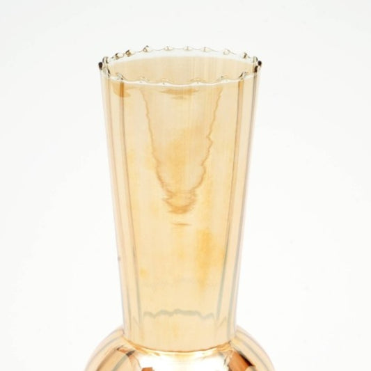 Whimsy Small Vase Elegant Decorative Accent For Home, Office & Events Modern Swirl Design For Floral Arrangements & Centerpieces