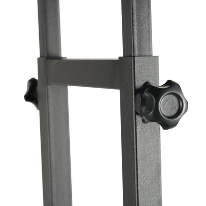 US Local VEVOR Poster Stand, Double-Sided Heavy Duty Pedestal Sign Holder, Floor Standing Sign Holder Banner Stand With Shock-absorbing Base For Display, For Board And Foam, Black