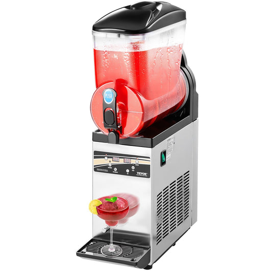 US Local Commercial Slushy Machine 15L Margarita Smoothie Frozen Drink Slushie Maker