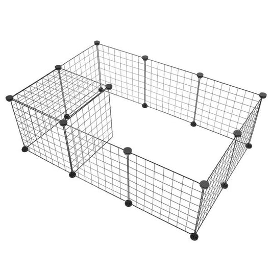 US Local Pet Playpen Small Animal Cage Indoor Portable Metal Wire Yard Fence For Small Animals