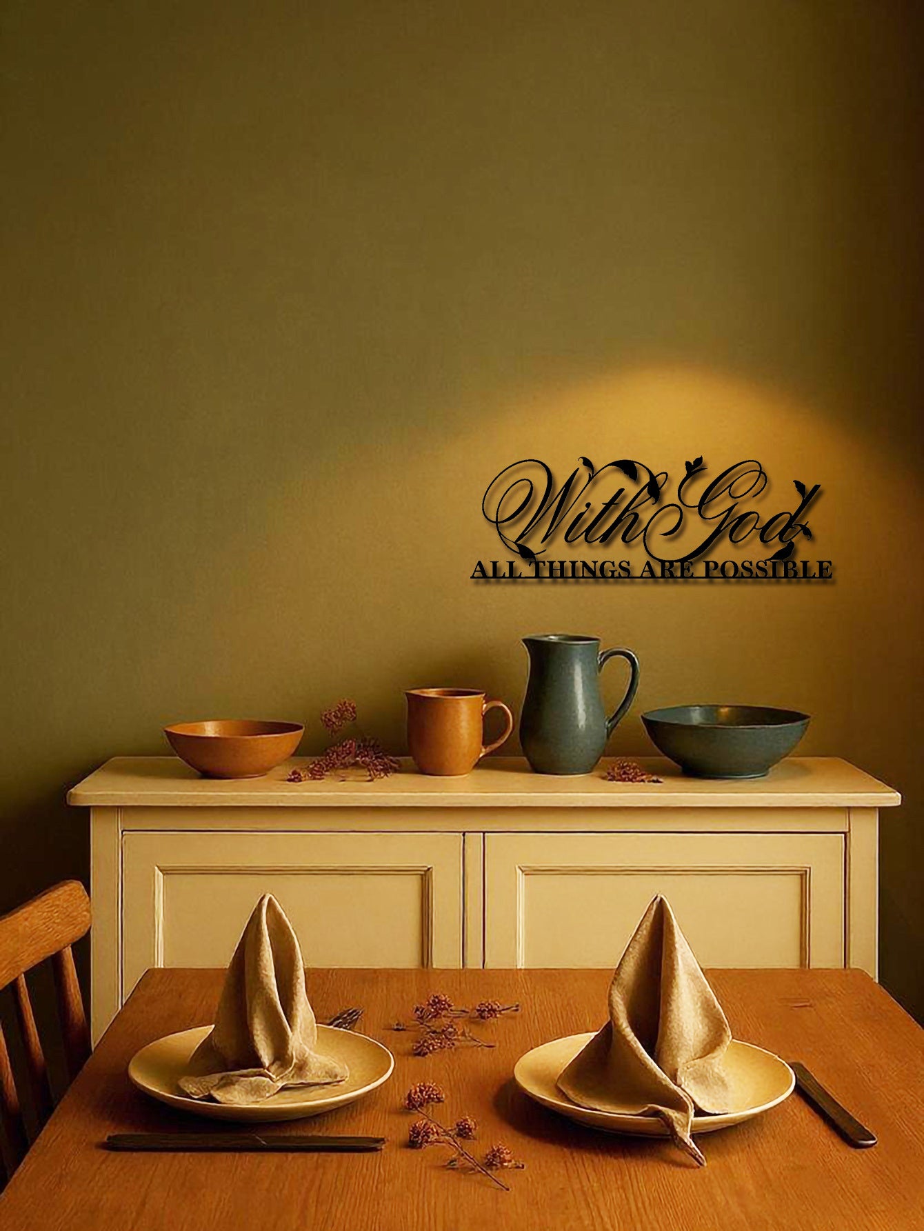 US Local Inspiring Metal Sculpture Wall Art,Exquisite Religious Accent Wall Sculptures