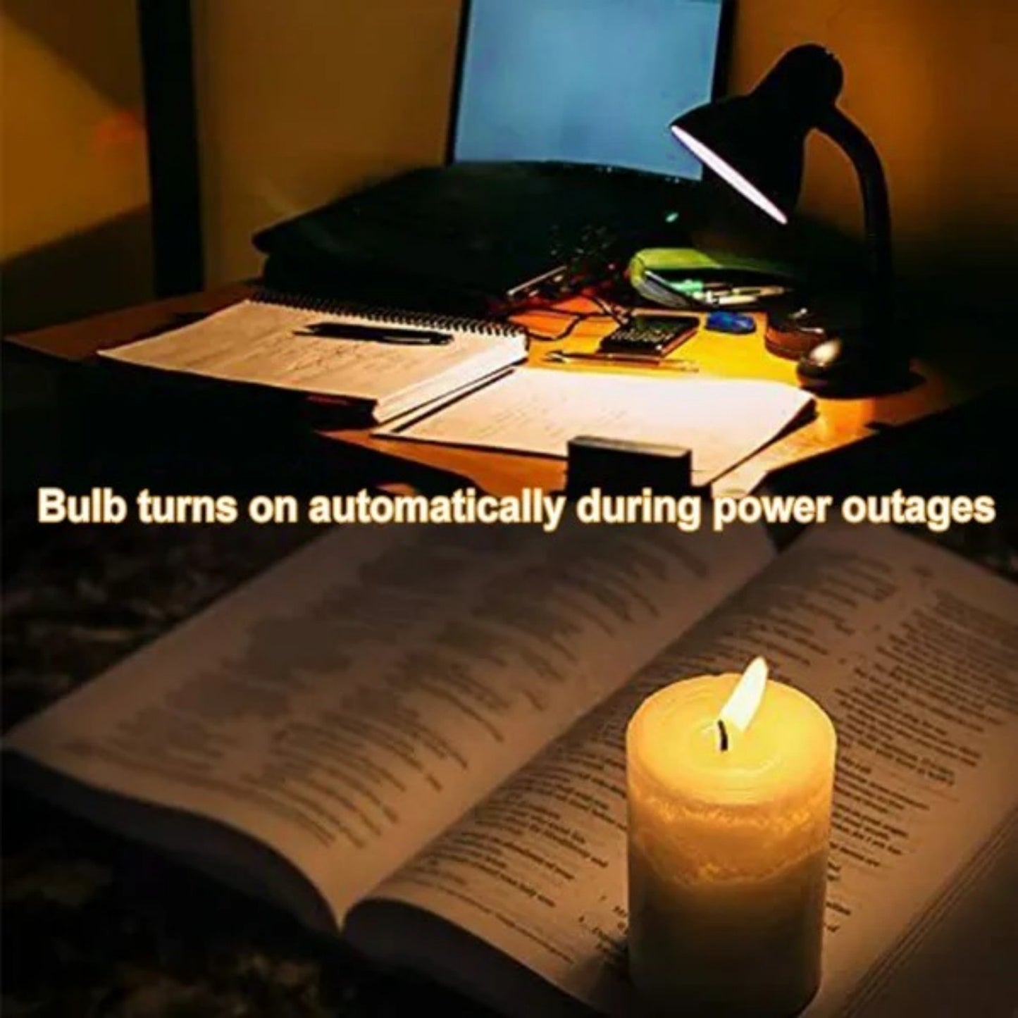 US Local E27 Emergency Bulbs Rechargeable LED Light With Battery Backup LED Bulb 12W