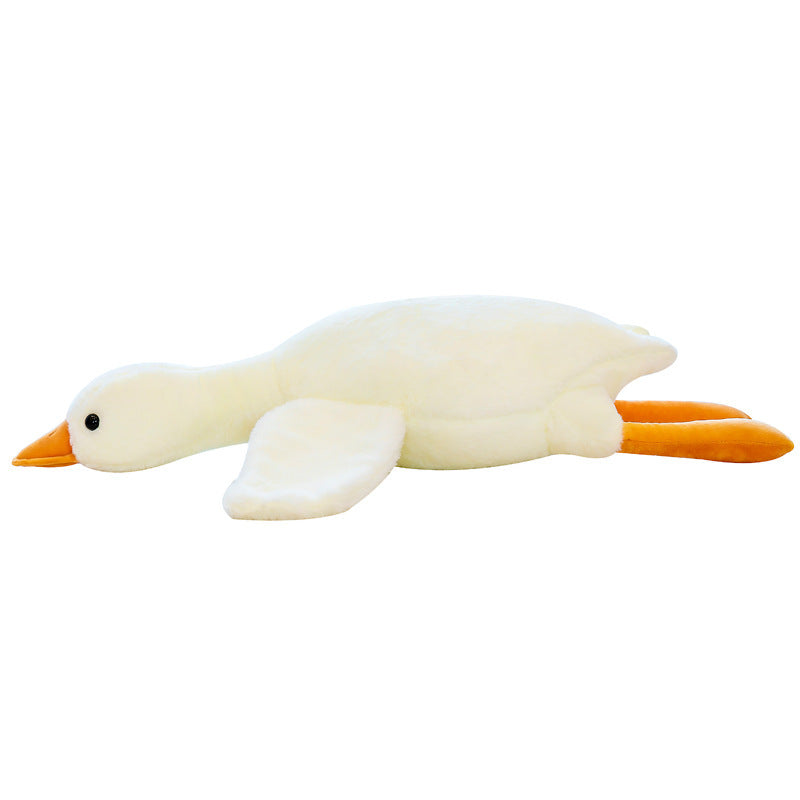 US Local Cute Big White Geese Pillow Plush Toy