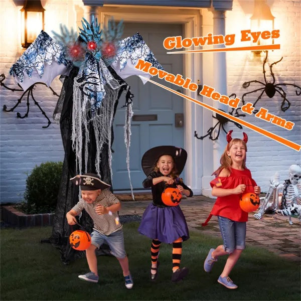 6 'Halloween Decorations With Poseable Wings And Arms