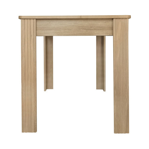 UK Local 4 Seater Dining Room Table, MDF Wood Rectangle Modern Kitchen Dining,Room Furniture Unit, Small Kitchen Table,Coffee Table,Small Table For Home