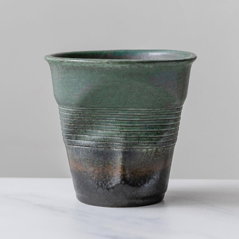 Irregular Ceramic Latte Retro Tea Water Cup