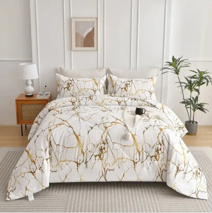 US Local 3 pcs Queen Bedding Set
