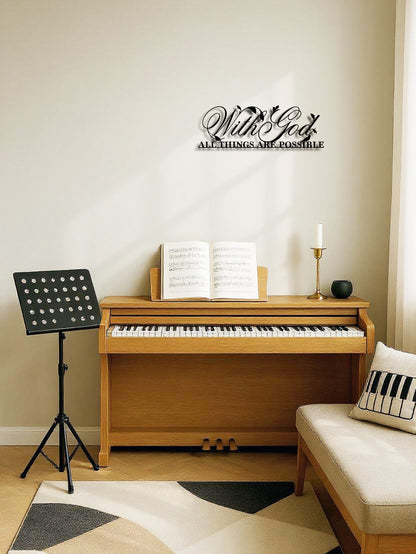 US Local Inspiring Metal Sculpture Wall Art,Exquisite Religious Accent Wall Sculptures