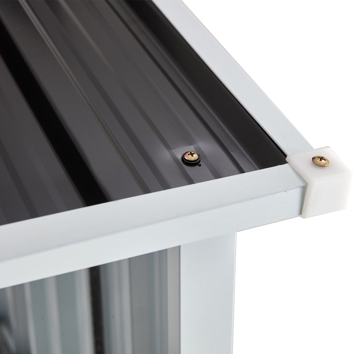 US Local Metal Firewood Storage Shed