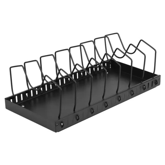 US Local Pull Out Pot And Pan Storage Compartments Under Cabinets With 8 Adjustable Dividers