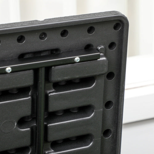 UK Local Outsunny 336 Litre Garden Storage Box, Water-resistant Heavy Duty Double Wall Plastic Container, Extra Large Outdoor Garden Furniture Organizer, Deck Cushion Chest With Wheels And Handles, Black