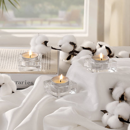 US Local VEVOR 200 Pack Unscented Tea Lights Candles 6.5 Hours Long Burning Christmas