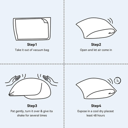 US Local Bread Pillow - Ultra-soft Memory Foam, Slow Rebound Fits The Cervical Spine, A Must-have For Side Sleeping Without Ear Pressure