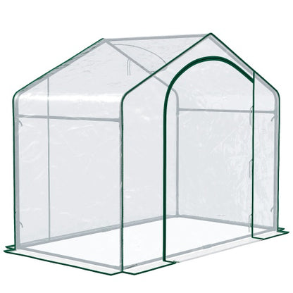 US Local Portable Walk-in Steel Frame Garden Greenhouse