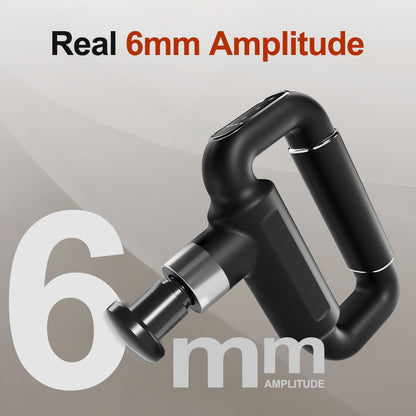 US Local Fascial Massager With Belt - 6-speed Deep Muscle Massager For Relaxation And Rehabilitation - Portable Fitness And Relaxation Therapy Device