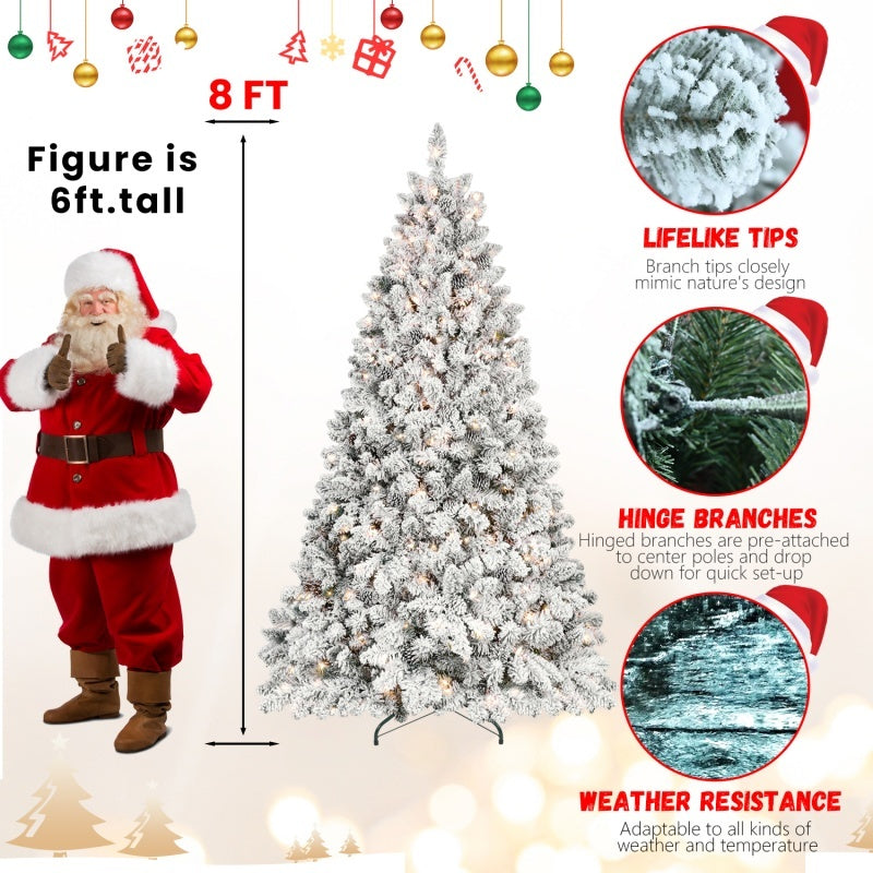 US Local PVC, Christmas Tree, Christmas Decorations, Warm Lights