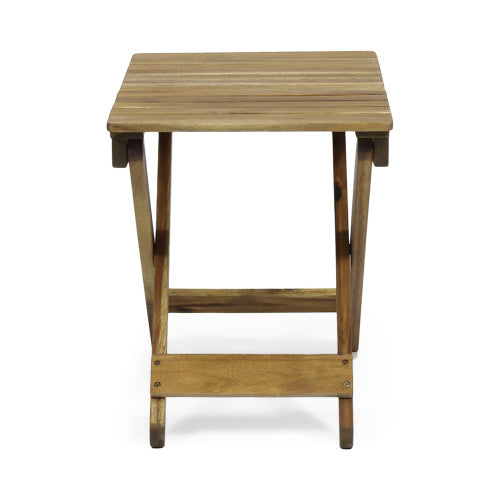 US Local Outdoor Folding Wooden Edge Table