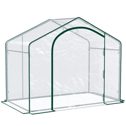 US Local Portable Walk-in Steel Frame Garden Greenhouse