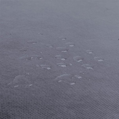 US Local Non Woven Wardrobe 4 Layers 10 Grids 130 X 45 X 167cm - Gray