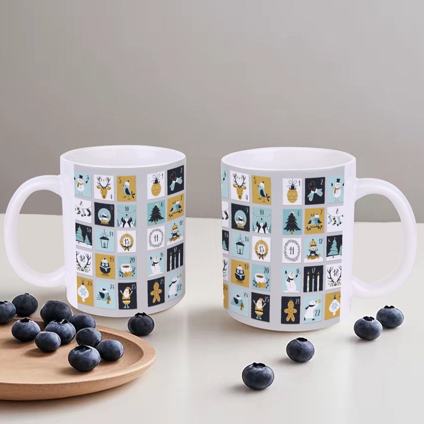 POD US Local White mug with full print, Christmas 0032