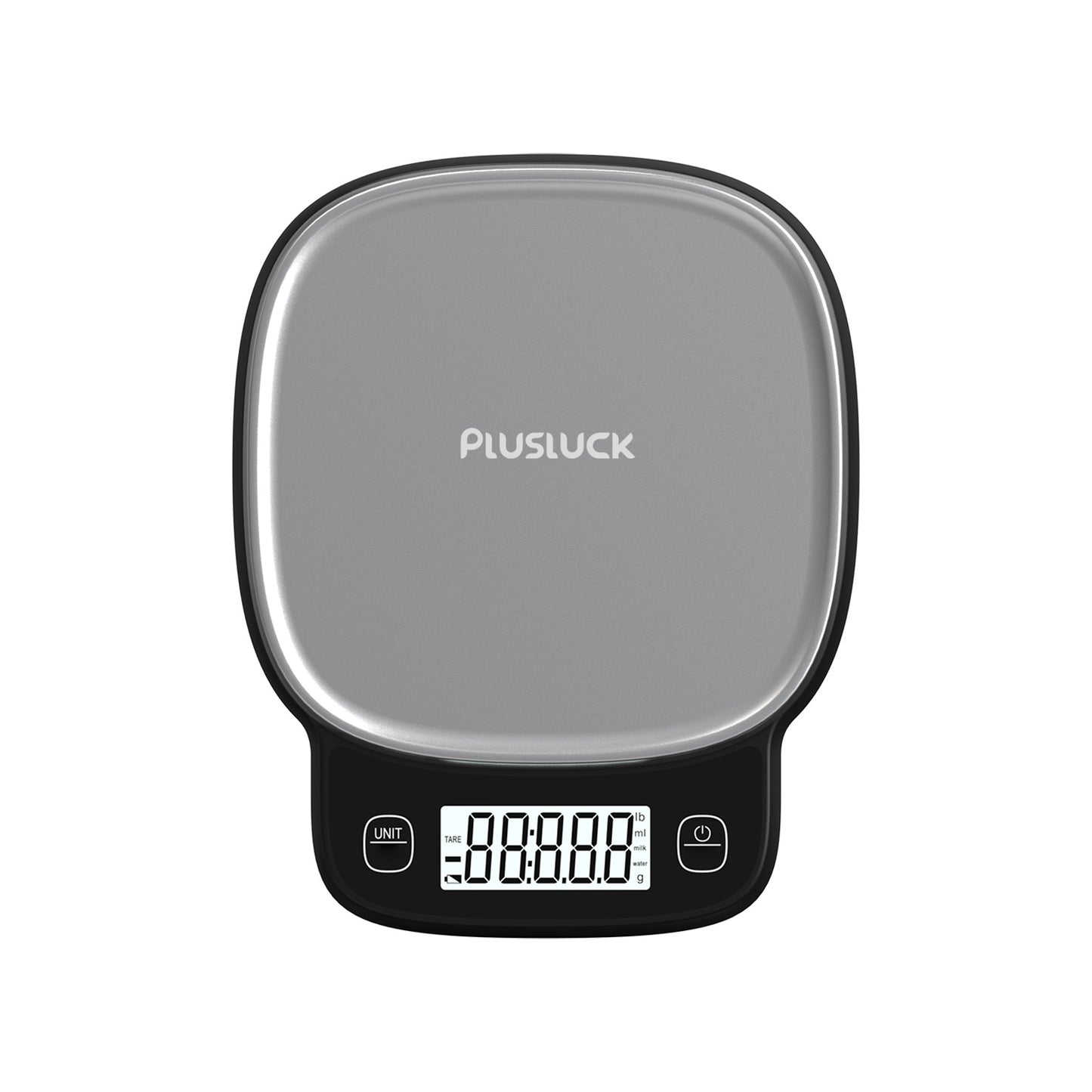 US Local High Precision 0.1g Digital Kitchen Scale - Capacity 5kg, 304 Stainless Steel Surface, Multi-function LCD Display, One-click Peeling