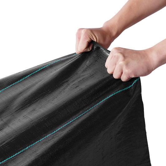 US Local VEVOR Weed Barrier Landscape Fabric 6X300FT Heavy Duty Woven PP Weed Control Mat