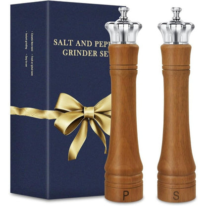 US Loccal 10 Inch Salt And Pepper Grinder Set