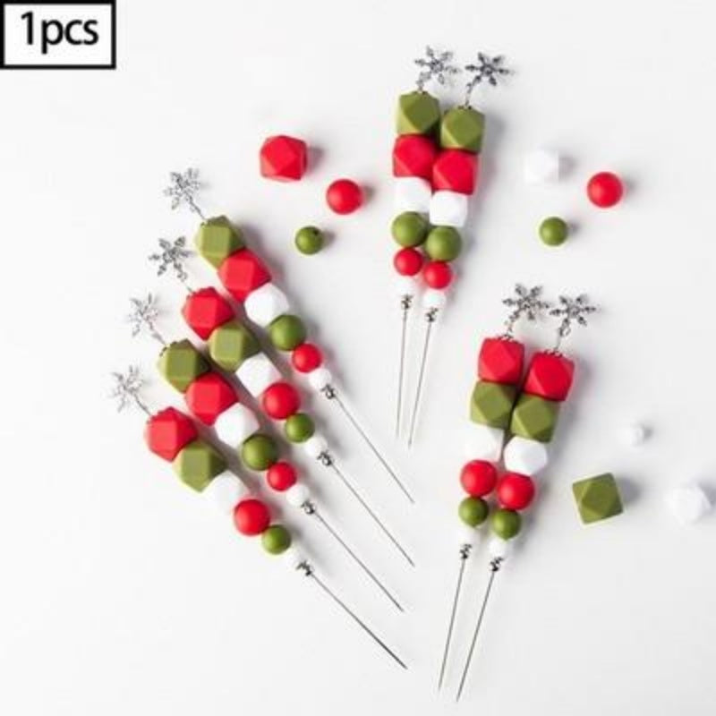 Christmas DIY Baking Fondant Cake Frosting Cookie Marking Needle