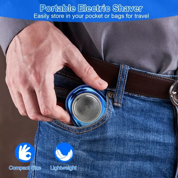 US Local Portable Electric Shaver With LED Digital Display Type-C Rechargeable