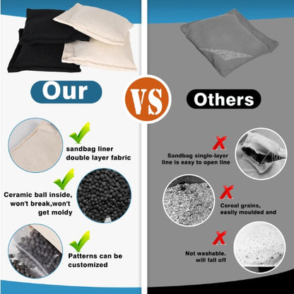 US Local Solid Wood Premium Cornhole Set