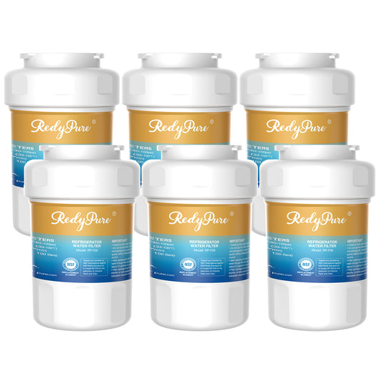 US Local 1-6 Pack Refrigerator Water Filter Replacement For GE MWF, SmartWater MWFP, MWFINT, MWFA, GWF, HDX FMG-1, Kenmore 9991, GSE25GSHECSS, WFC1201 Water Filter