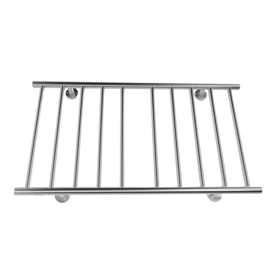 US Local Electric Heated Towel Rack For Bathroom, Wall Mounted Towel Warmer, 10 Stainless Steel Bars Drying Rack
