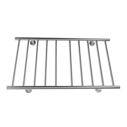 US Local Electric Heated Towel Rack For Bathroom, Wall Mounted Towel Warmer, 10 Stainless Steel Bars Drying Rack