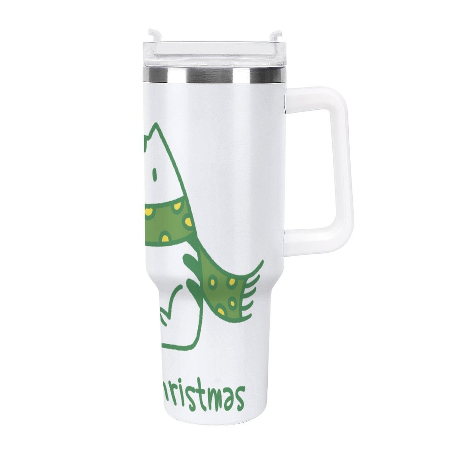 PHDT00018 POD US Local Tumbler 40 oz Large Capacity Car Cup Christmas Cat