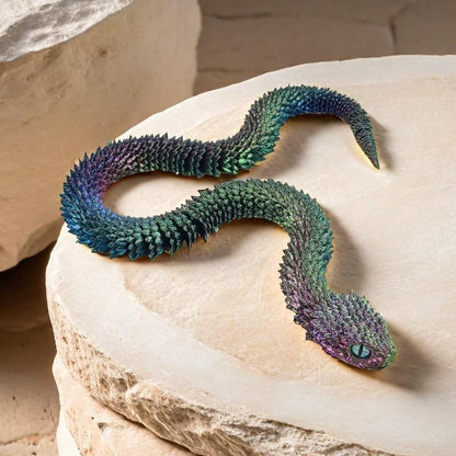 US Local Snake-shaped High-fidelity Fun Ornaments Creative Animal-shaped Living Room And Study Decorations