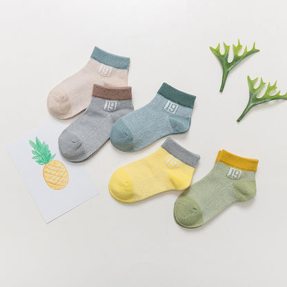 US Local Cotton breathable male and female baby socks