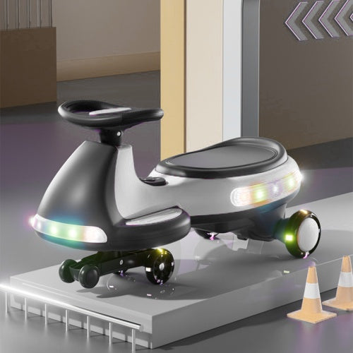 US Local Kids Electric Ride On Car 12V  Electric Wiggle Car , LED Lights , Music,Anti-Rollover For Boys And Girls Ages 3 Indoor Outdoor