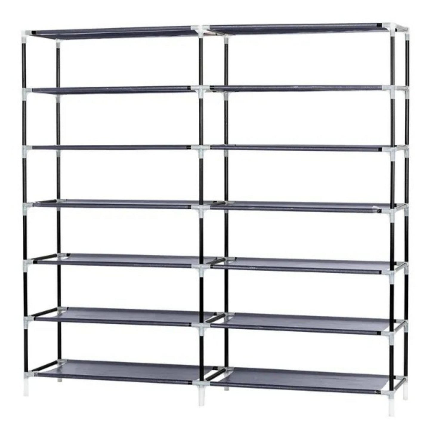 US Local 7 Tiers Portable Shoe Rack Closet Fabric Cover Shoe Storage Organizer Cabinet