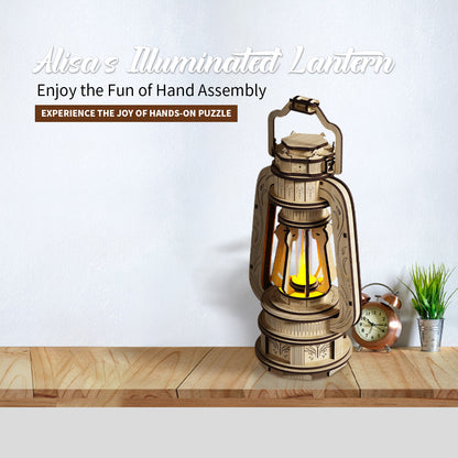 US Local Home Fashion Simple Alisa's Illuminated Lantern Puzzle Toys
