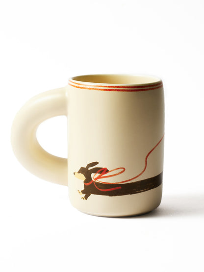 Sausage Dog And West Highland Coffee Cup