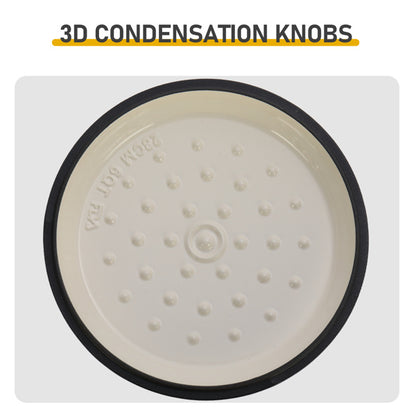 US Local Cast Iron 6QT Cookware Gradient Green With Two Silicone Gloves Enameled Pot