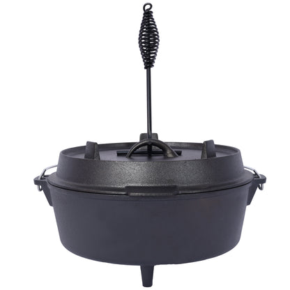 US Local Pre-Seasoned Cast Iron Dutch Oven