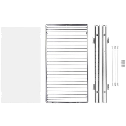 US Local VEVOR Pull Out Cabinet Organizer, Heavy Duty Slide Out Pantry Shelves, Chrome-Plated Steel Roll Out Drawers, Sliding Drawer Storage For Home, Inside Kitchen Cabinet, Bathroom, Under Sink