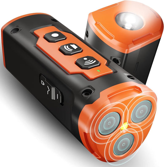 US Local Dog Bark Deterrent Device Stops Bad Behavior, Professional Dog Training Tool, Anti Bark Device For Dogs,  Emitters 50ft Range For Dog Training, To Bark Collar,Dog Training Collar