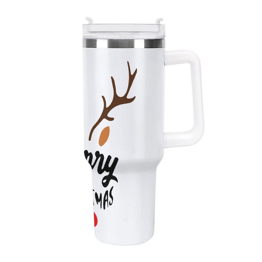 PHDT00411 POD US Local Tumbler 40 oz Large Capacity Car Cup Merry Christmas Jumper
