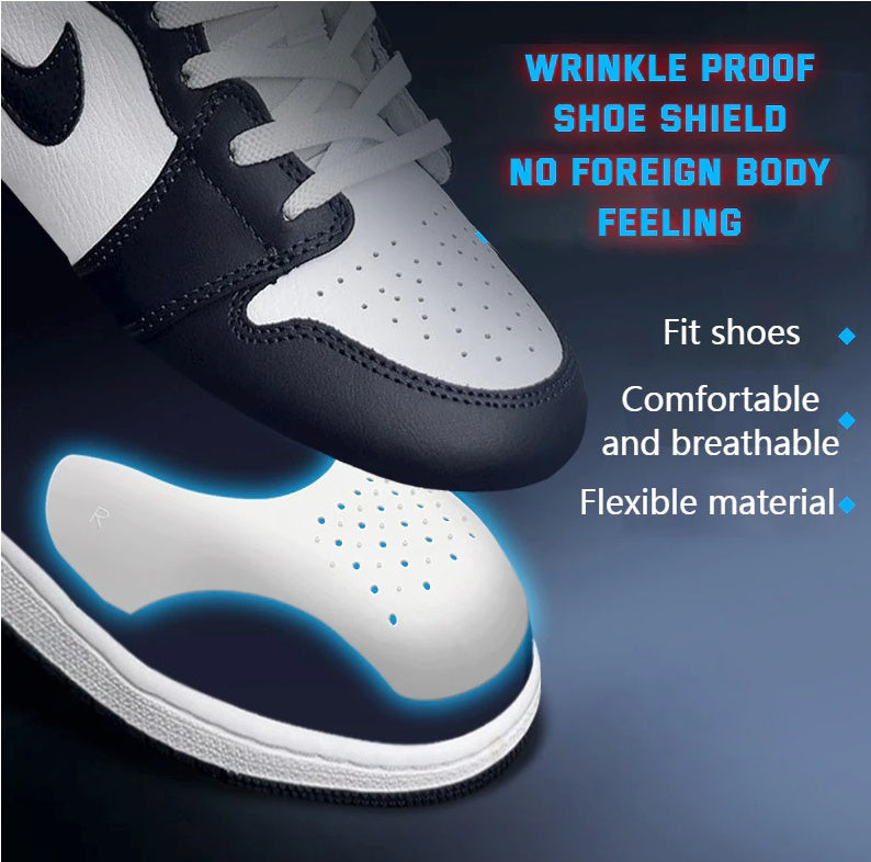 US Local Pair Sneaker Shoe Anti Crease Protector Decreaser Toe Force Creasing Shoes Cover