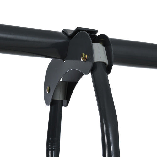 UK Local Kids Swing Swing Seesaw Set With Metal Frame, Nest Tree Swing, , Seesaw Height Adjustable, Climbing Ladder & Climbing Net, Backyard Playground Outdoor Play Frame Toy For Children, Over 3 Years Old